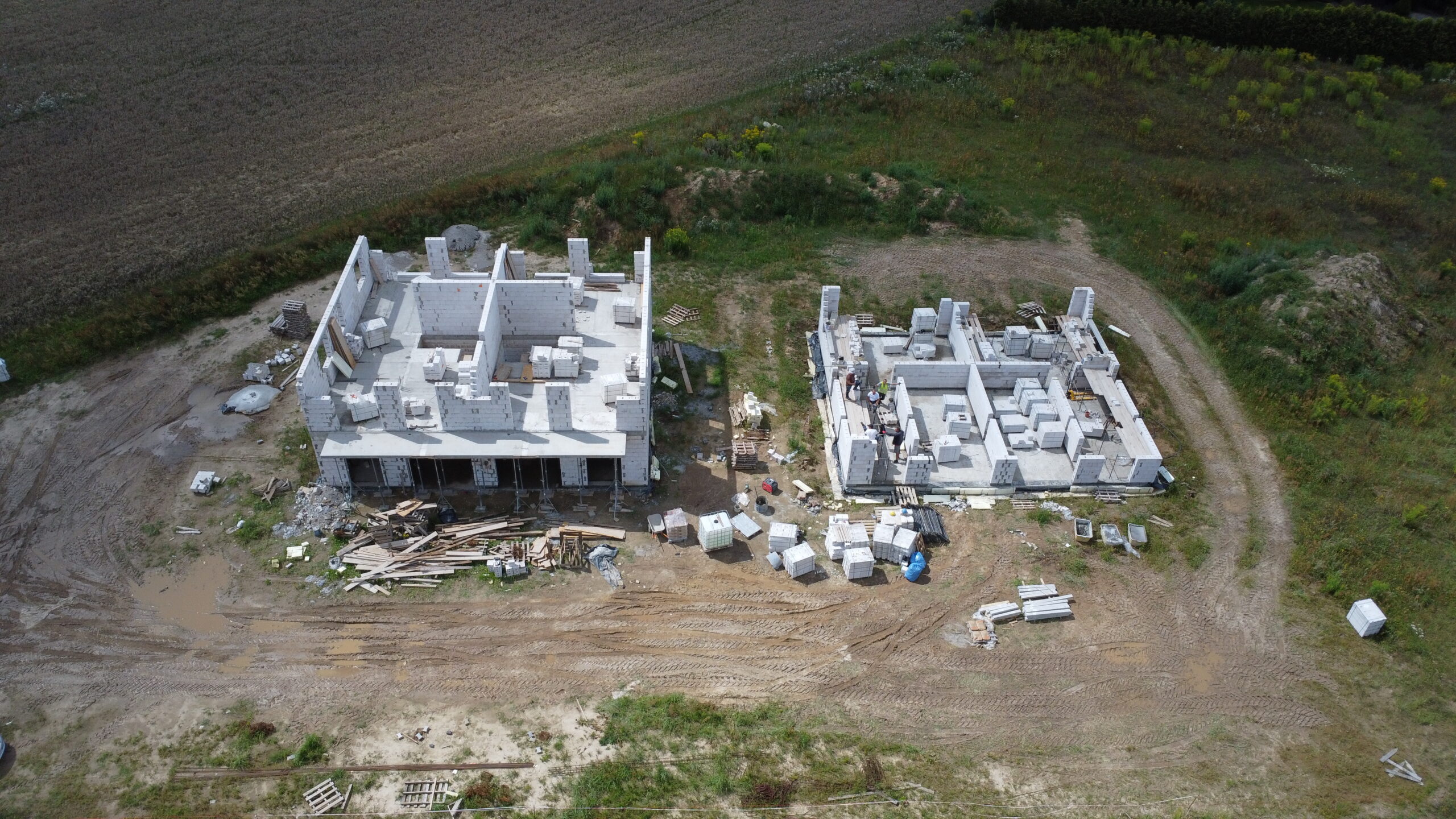 Construction progress update as of August 6, 2025